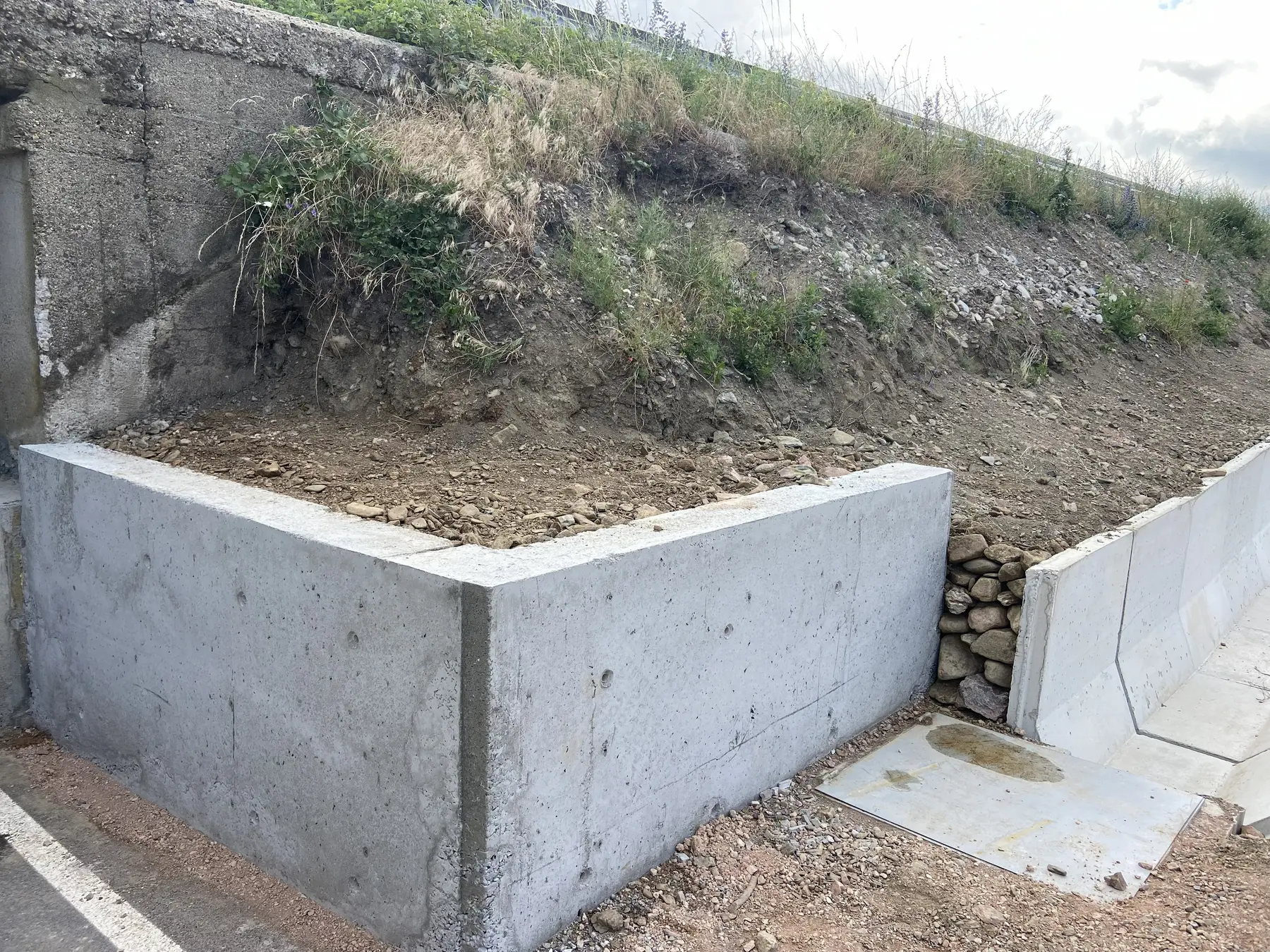 Изграждане на водосток на Републикански път I-5 — етап 2